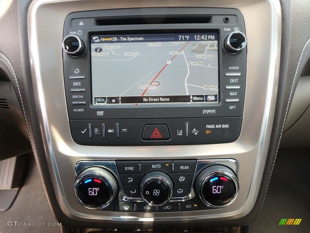 2016 Acadia Denali AWD - White Frost Tricoat / Cocoa Dune photo #26