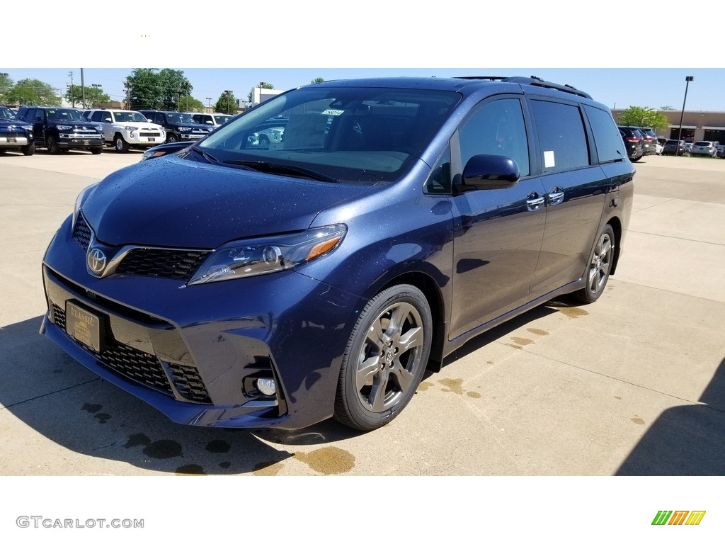 2020 Sienna SE - Parisian Night Pearl / Black photo #1
