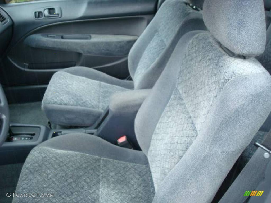 1997 Civic HX Coupe - Vogue Silver Metallic / Gray photo #8