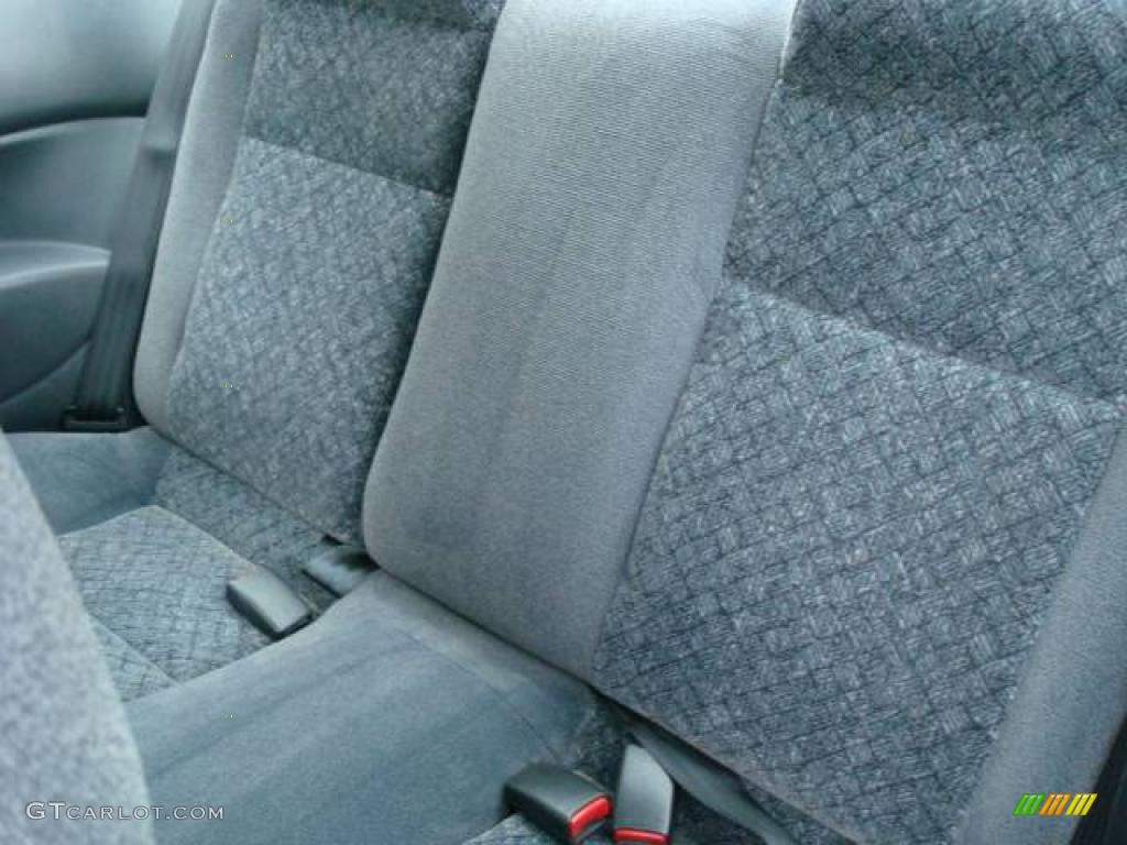 1997 Civic HX Coupe - Vogue Silver Metallic / Gray photo #9