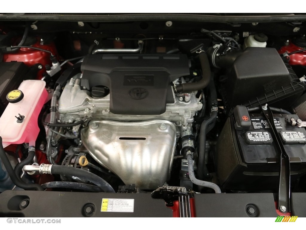 2016 RAV4 XLE AWD - Barcelona Red Metallic / Ash photo #18