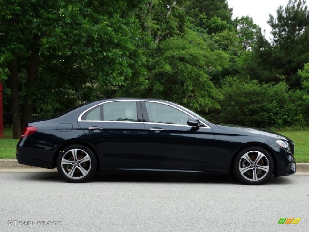 2018 E 300 Sedan - Emerald Green Metallic / Macchiato Beige/Black photo #2