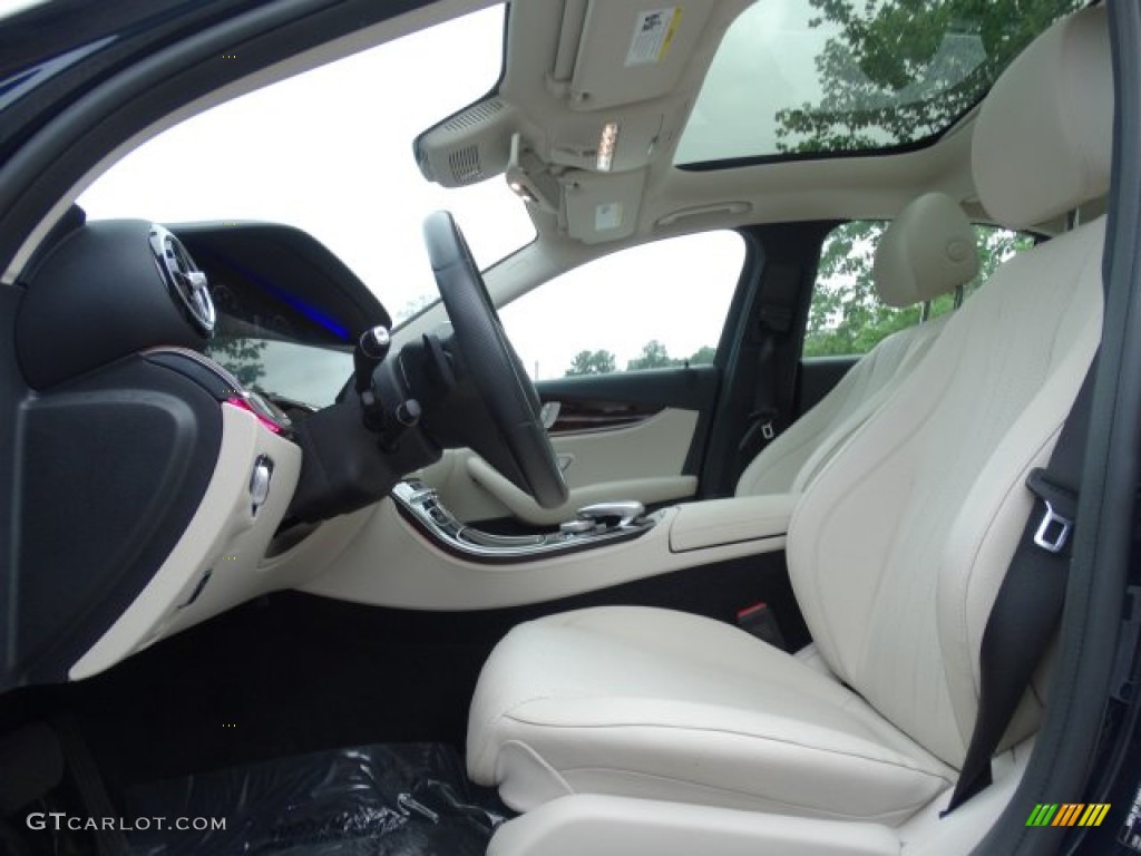 2018 E 300 Sedan - Emerald Green Metallic / Macchiato Beige/Black photo #15