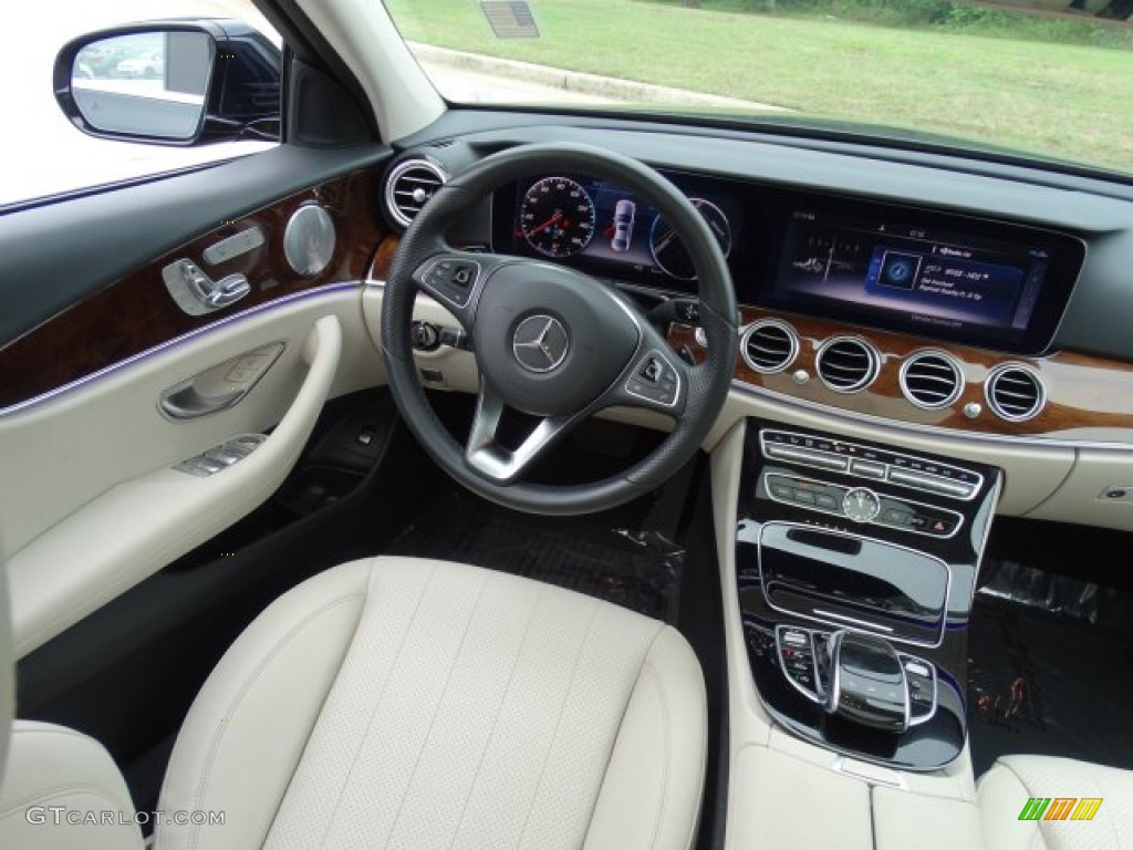 2018 E 300 Sedan - Emerald Green Metallic / Macchiato Beige/Black photo #26