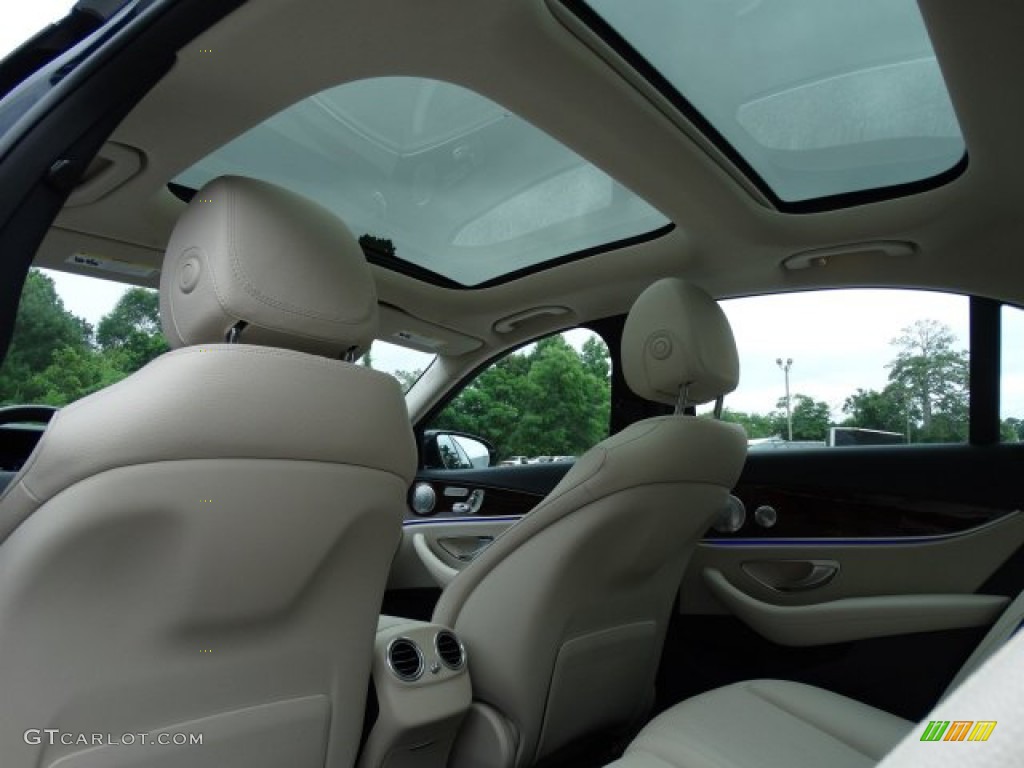 2018 E 300 Sedan - Emerald Green Metallic / Macchiato Beige/Black photo #27