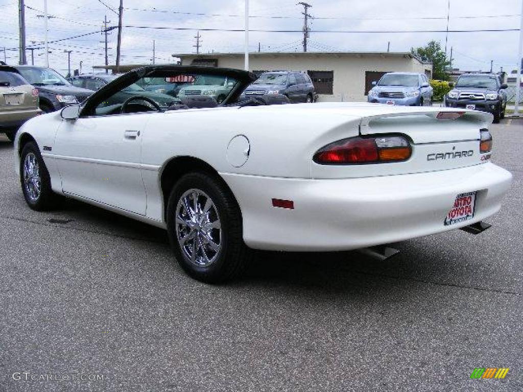 2000 Camaro Z28 Convertible - Arctic White / Ebony photo #6