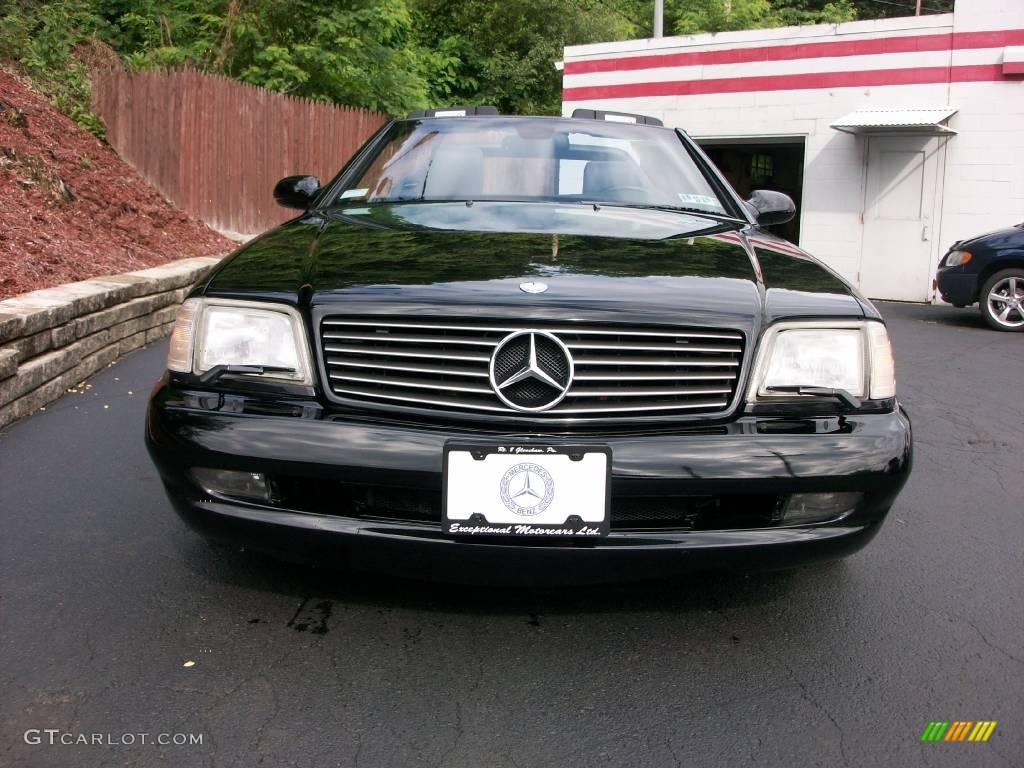 2001 SL 500 Roadster - Black / Black photo #11