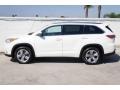 Blizzard Pearl - Highlander Limited AWD Photo No. 8