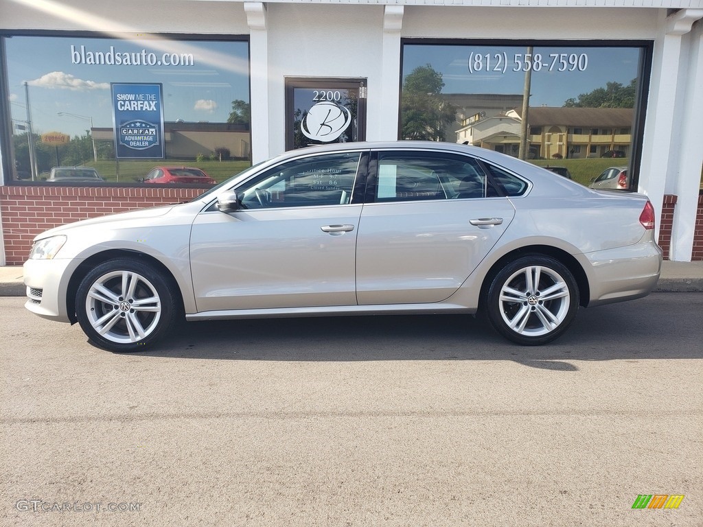 2014 Passat TDI SE - Tungsten Silver Metallic / Titan Black photo #1