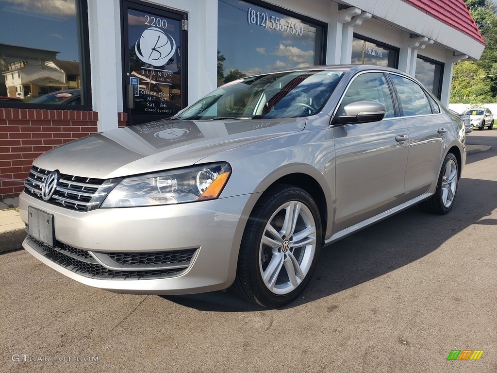 2014 Passat TDI SE - Tungsten Silver Metallic / Titan Black photo #2