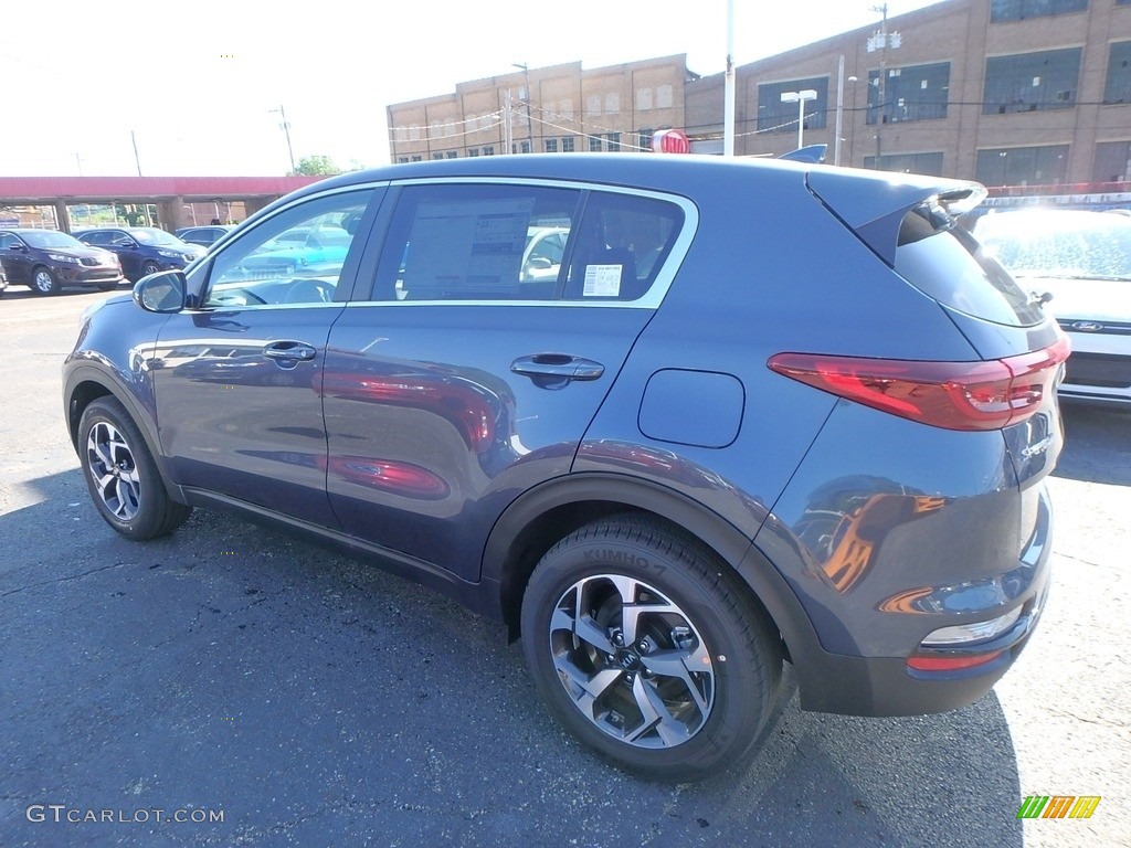 2020 Sportage LX AWD - Pacific Blue / Black photo #5