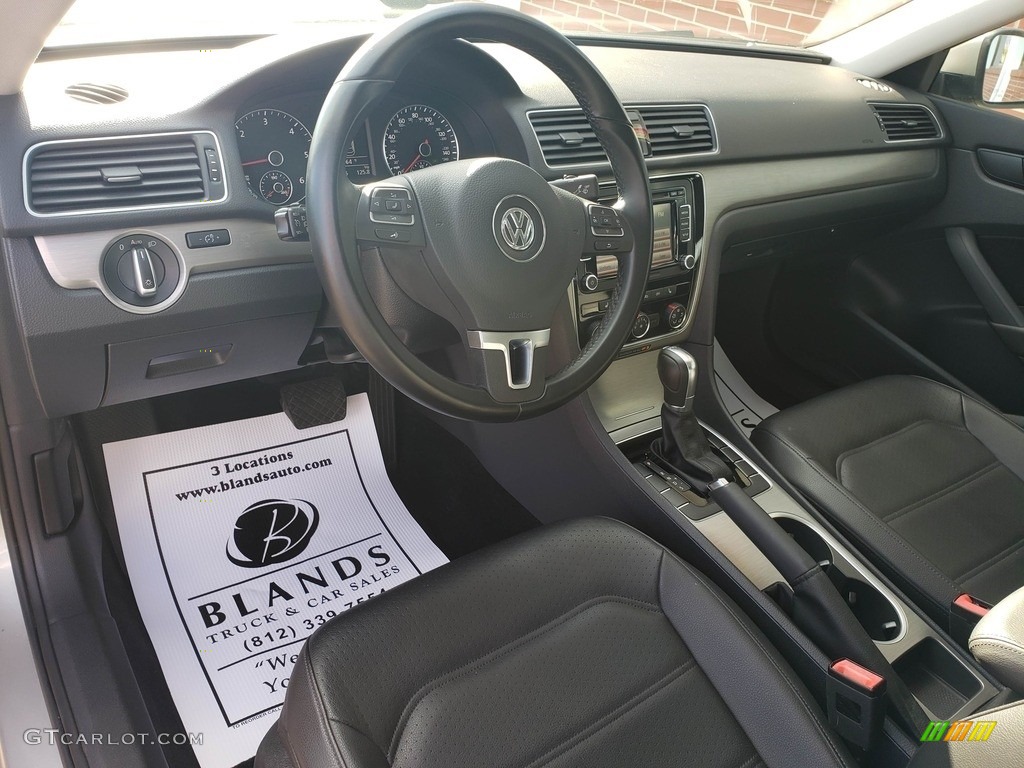2014 Passat TDI SE - Tungsten Silver Metallic / Titan Black photo #10