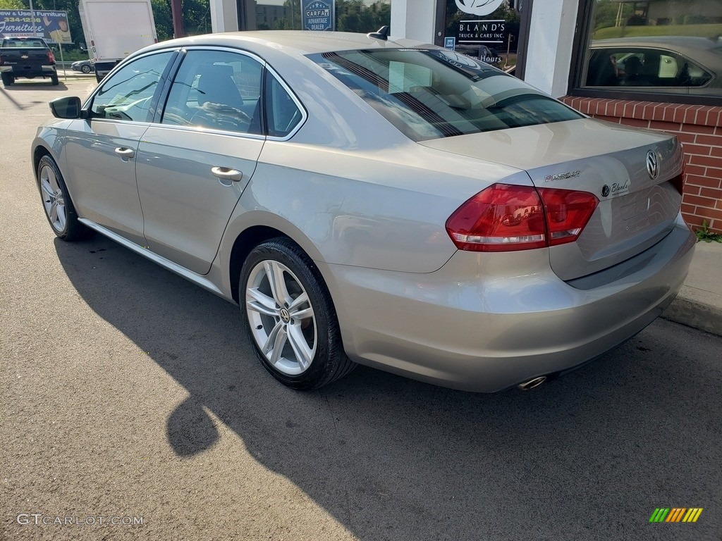 2014 Passat TDI SE - Tungsten Silver Metallic / Titan Black photo #35