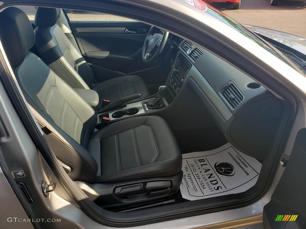 2014 Passat TDI SE - Tungsten Silver Metallic / Titan Black photo #44