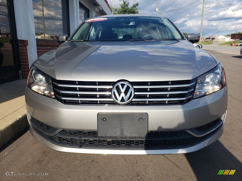 2014 Passat TDI SE - Tungsten Silver Metallic / Titan Black photo #47
