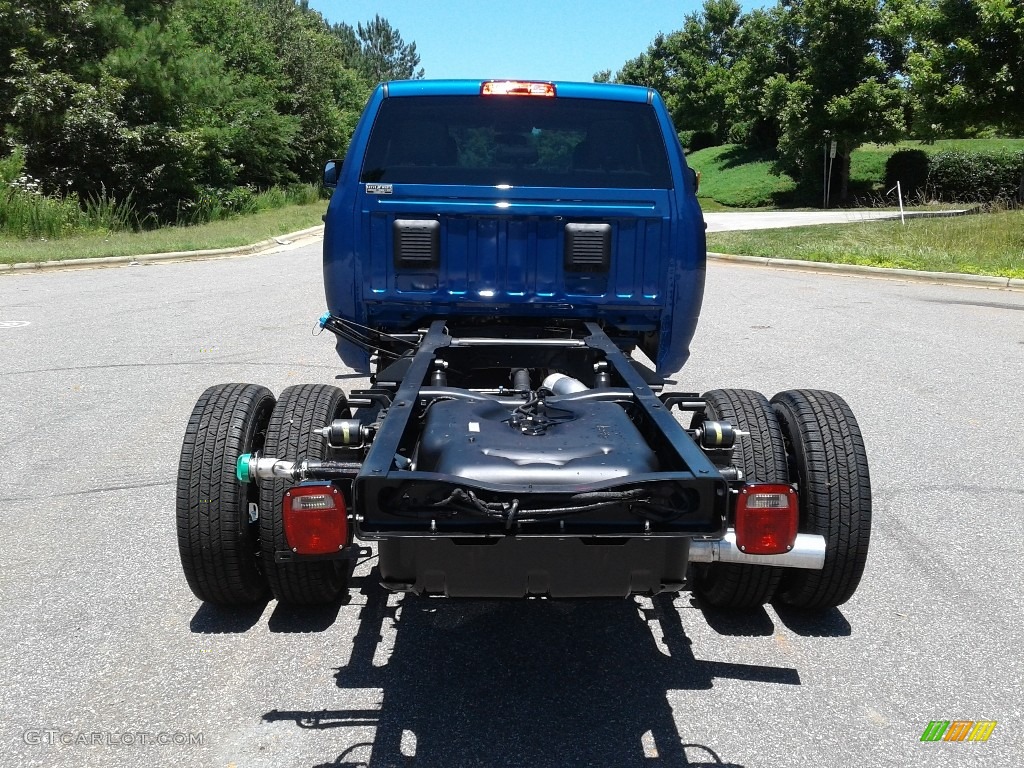 2019 3500 Tradesman Crew Cab 4x4 Chassis - Blue Streak Pearl / Black/Diesel Gray photo #13