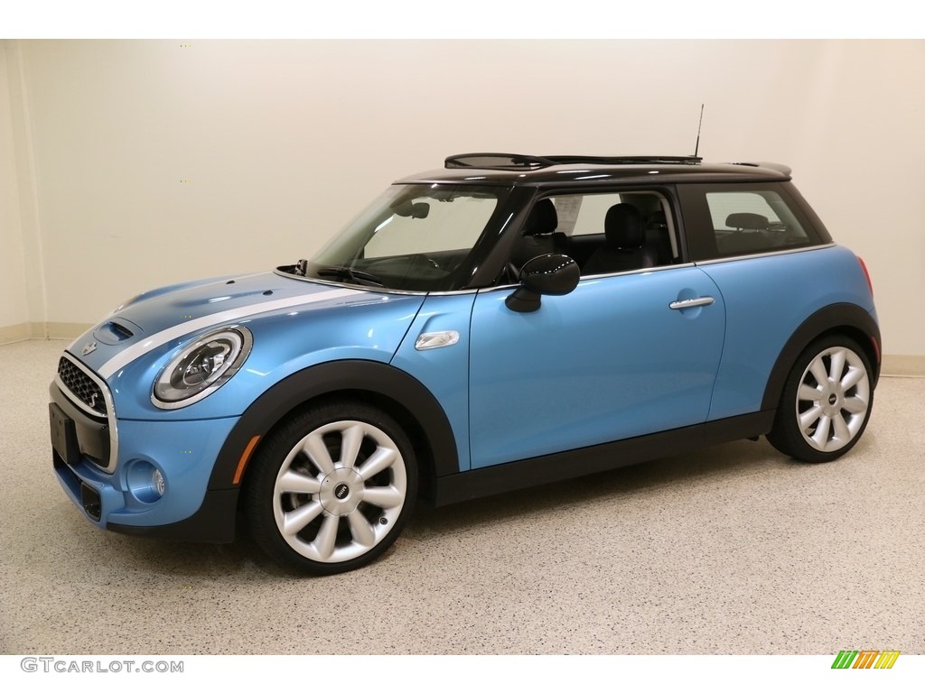 2017 Hardtop Cooper S 2 Door - Electric Blue Metallic / Carbon Black photo #3