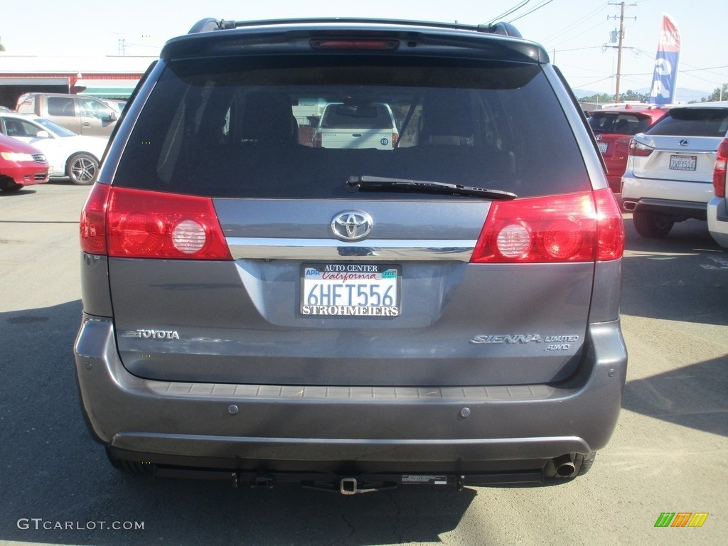 2009 Sienna Limited AWD - Blue Mirage Metallic / Stone photo #6