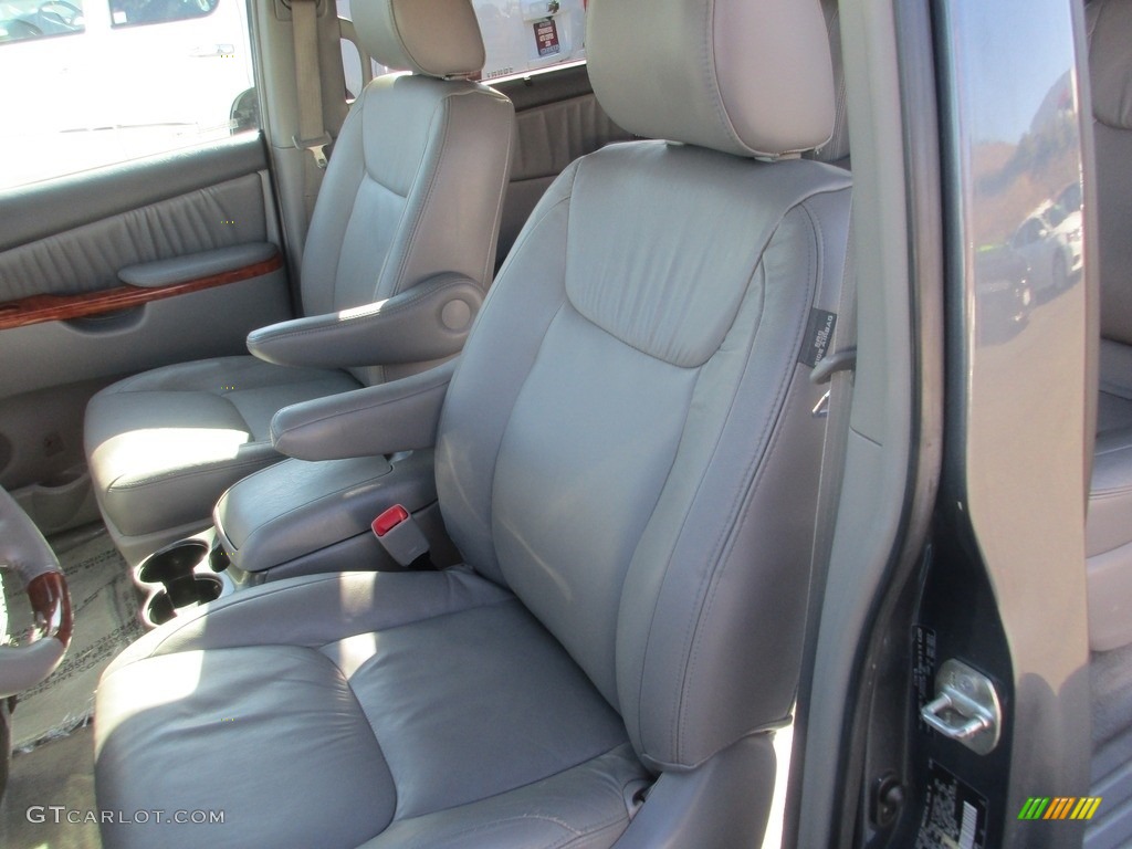 2009 Sienna Limited AWD - Blue Mirage Metallic / Stone photo #8