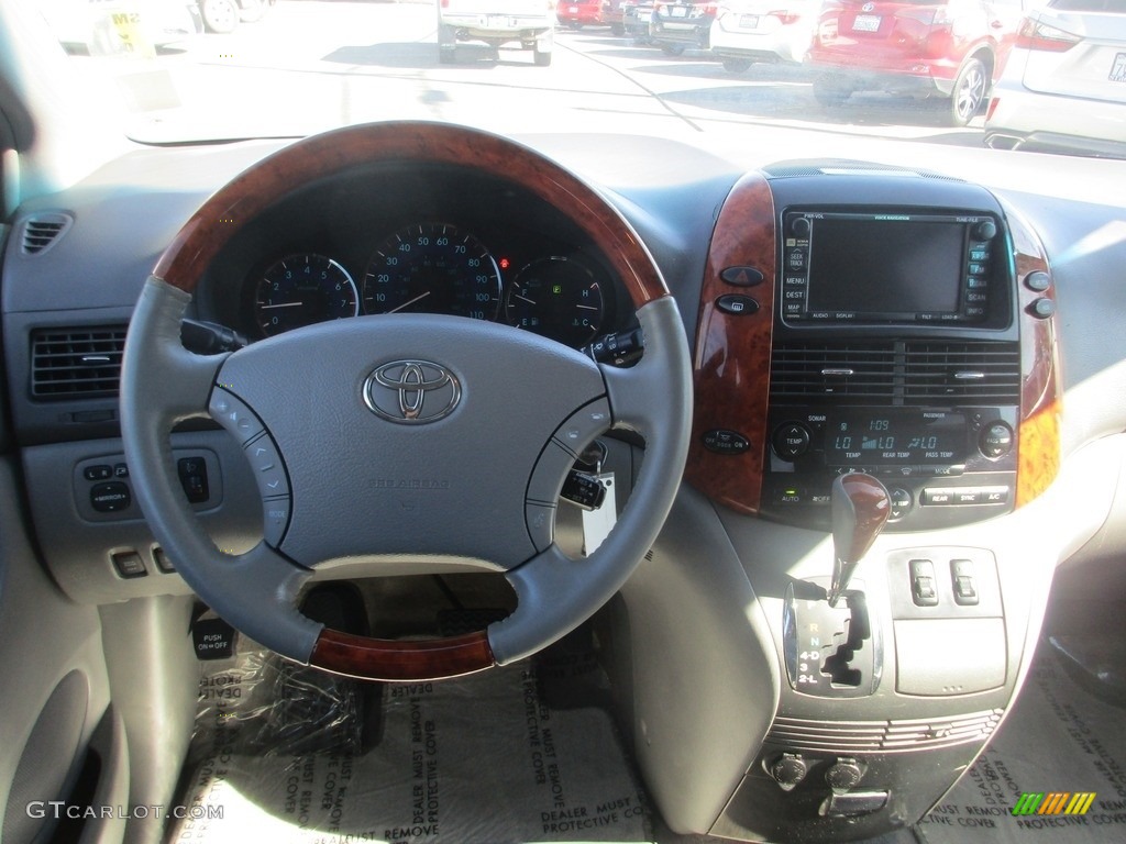 2009 Sienna Limited AWD - Blue Mirage Metallic / Stone photo #11