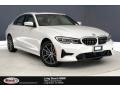 2019 Mineral White Metallic BMW 3 Series 330i Sedan  photo #1