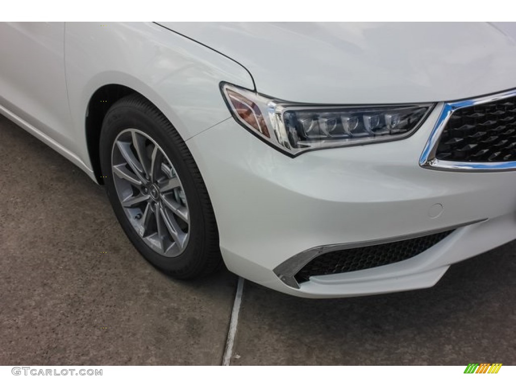 2019 TLX A-Spec Sedan - Platinum White Pearl / Ebony photo #7