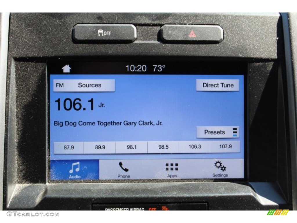 2016 F150 XLT SuperCrew - Shadow Black / Medium Earth Gray photo #15