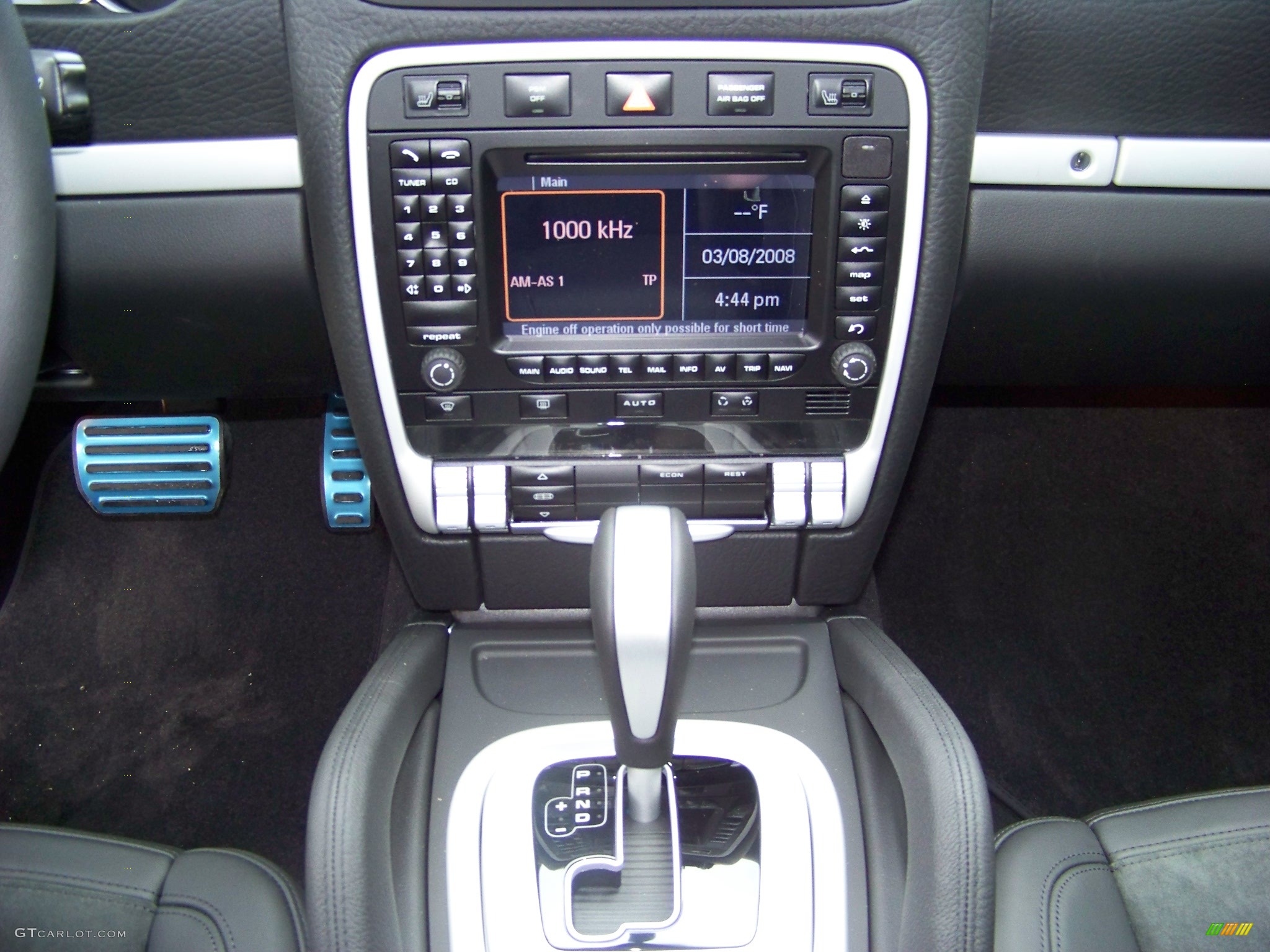 2008 Cayenne GTS - Black / Black photo #7