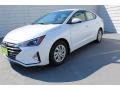 2020 Quartz White Pearl Hyundai Elantra SE  photo #4