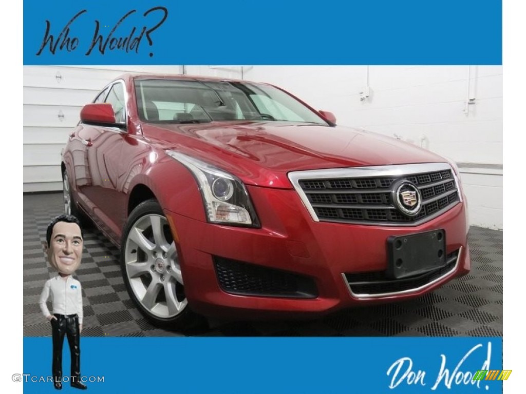 Red Obsession Tintcoat Cadillac ATS