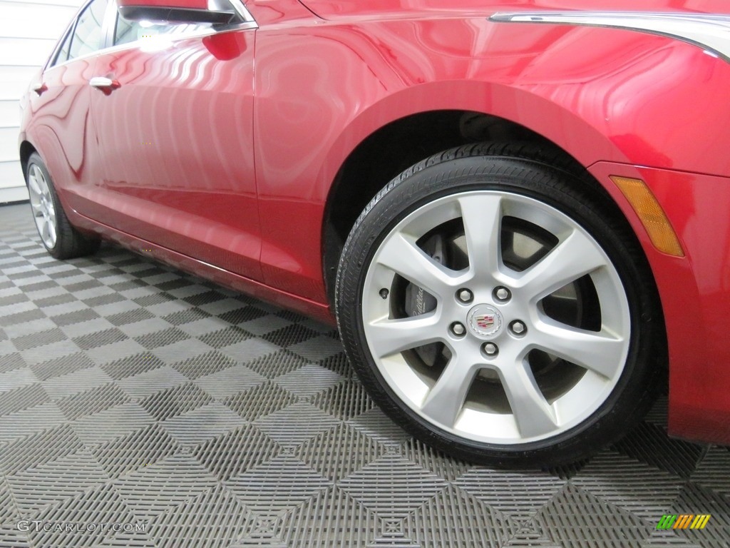 2014 ATS 2.0L Turbo AWD - Red Obsession Tintcoat / Jet Black/Jet Black photo #4