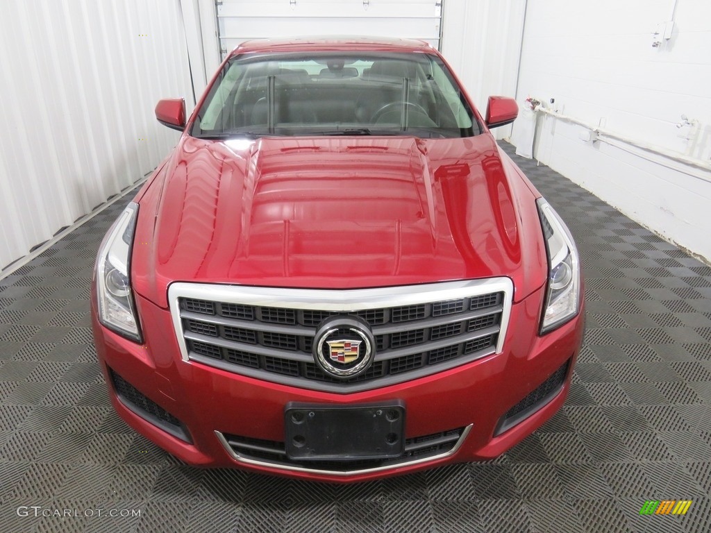 2014 ATS 2.0L Turbo AWD - Red Obsession Tintcoat / Jet Black/Jet Black photo #6