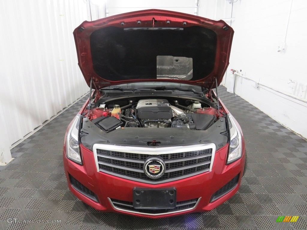 2014 ATS 2.0L Turbo AWD - Red Obsession Tintcoat / Jet Black/Jet Black photo #7