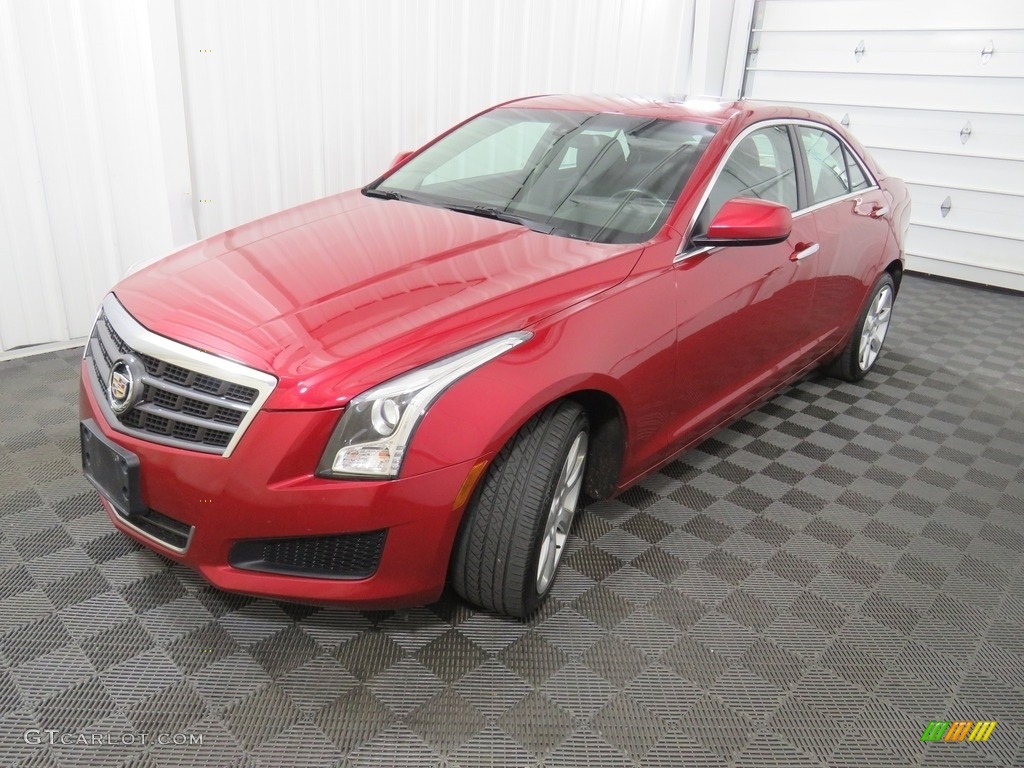 2014 ATS 2.0L Turbo AWD - Red Obsession Tintcoat / Jet Black/Jet Black photo #9