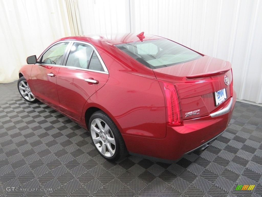 2014 ATS 2.0L Turbo AWD - Red Obsession Tintcoat / Jet Black/Jet Black photo #12