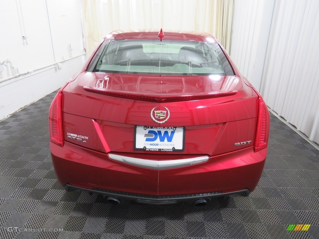 2014 ATS 2.0L Turbo AWD - Red Obsession Tintcoat / Jet Black/Jet Black photo #13
