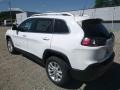 2019 Bright White Jeep Cherokee Latitude  photo #3