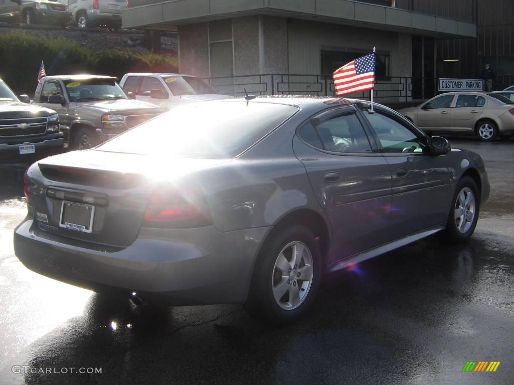 2007 Grand Prix Sedan - Shadow Gray Metallic / Ebony photo #6