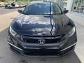 2019 Crystal Black Pearl Honda Civic LX Sedan  photo #3