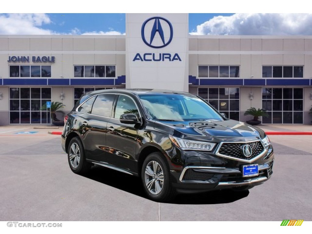 2019 MDX  - Majestic Black Pearl / Parchment photo #1