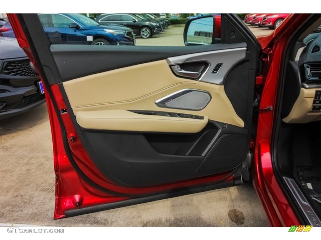 2020 Acura RDX Technology Parchment Door Panel Photo #133867939