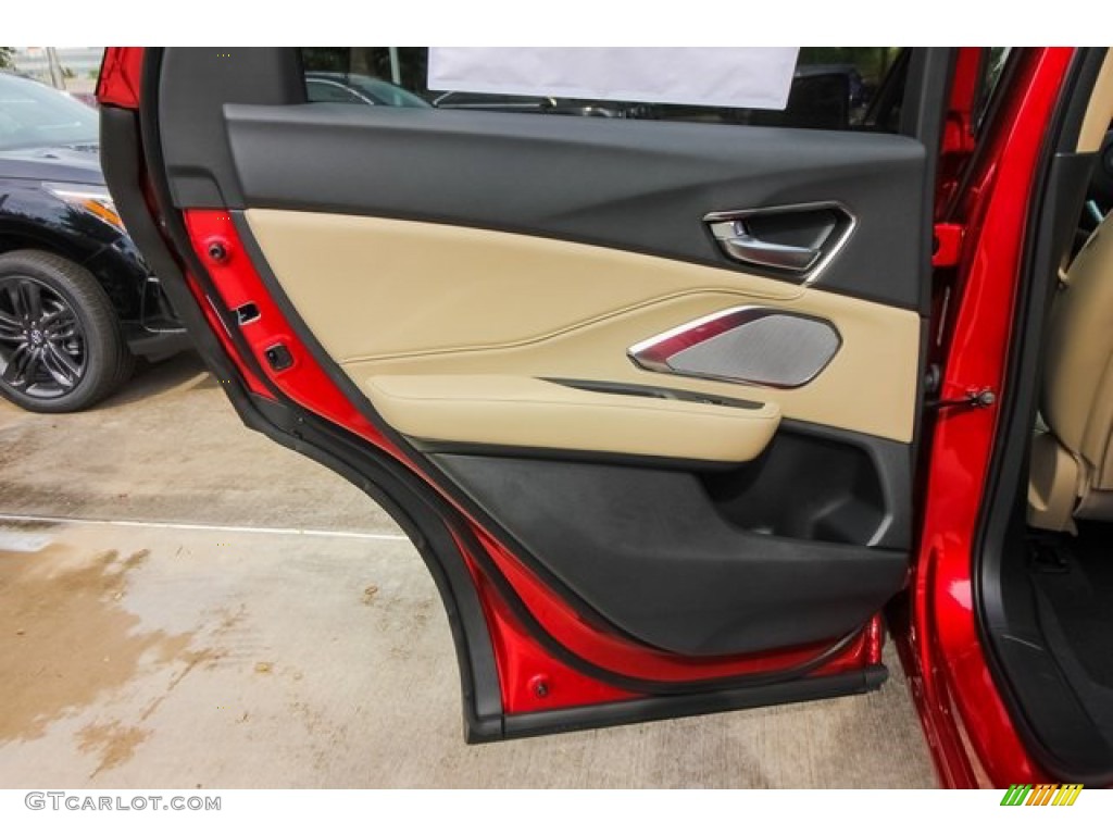 2020 Acura RDX Technology Parchment Door Panel Photo #133867945