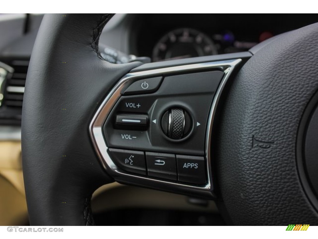 2020 Acura RDX Technology Parchment Steering Wheel Photo #133868005