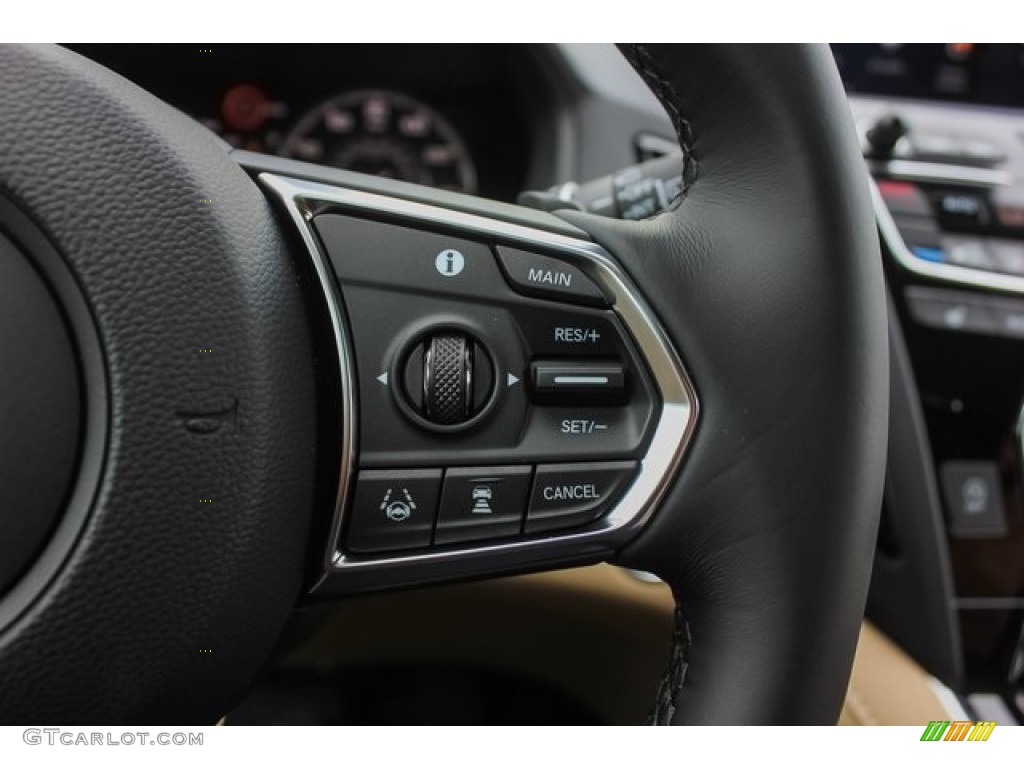 2020 Acura RDX Technology Parchment Steering Wheel Photo #133868008
