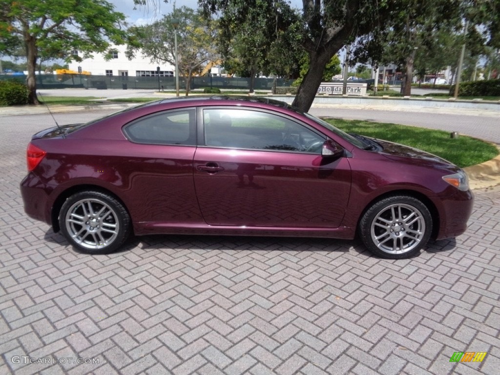 2006 tC  - Black Cherry Pearl / Dark Charcoal photo #10