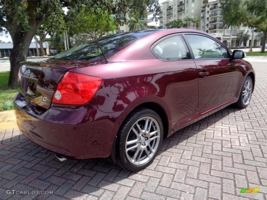 2006 tC  - Black Cherry Pearl / Dark Charcoal photo #30