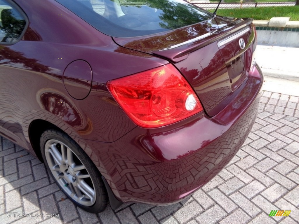 2006 tC  - Black Cherry Pearl / Dark Charcoal photo #32