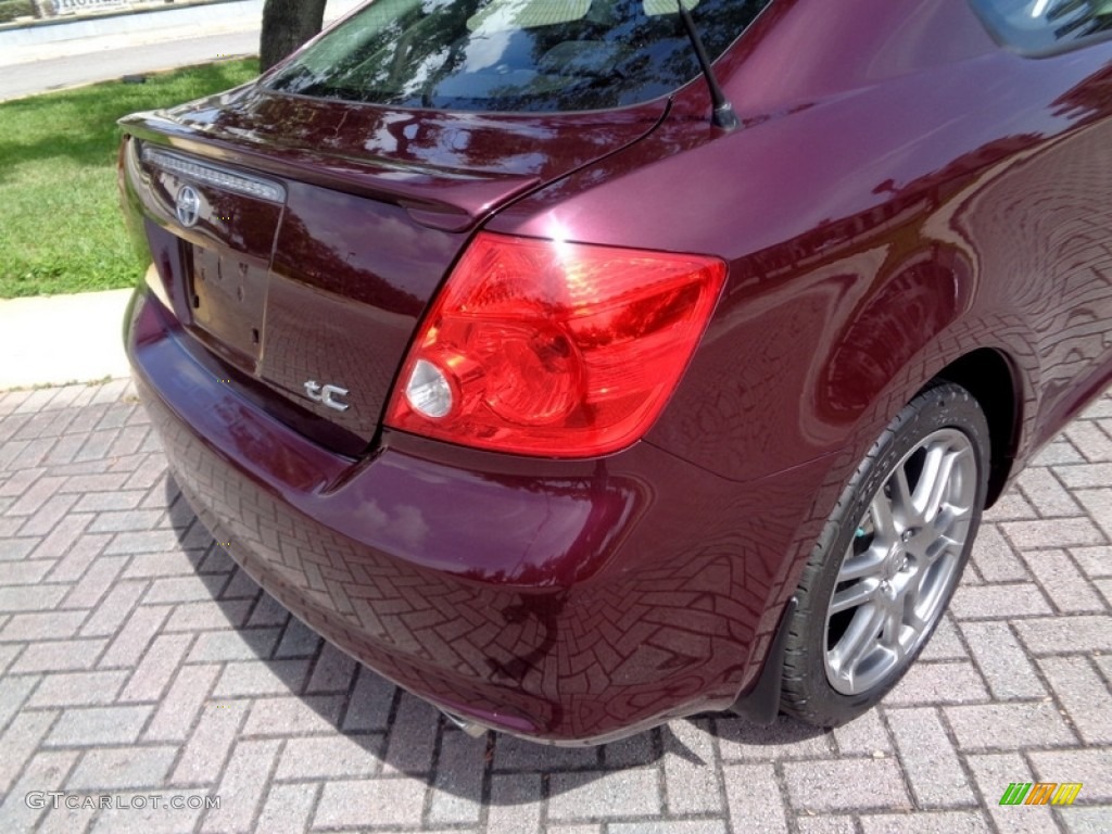 2006 tC  - Black Cherry Pearl / Dark Charcoal photo #34