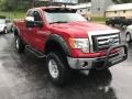 2010 Red Candy Metallic Ford F150 XLT SuperCab 4x4  photo #4