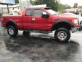 2010 Red Candy Metallic Ford F150 XLT SuperCab 4x4  photo #5